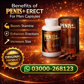 Penis + Erect For Men Capsule Price in Pakistan