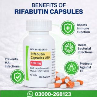 Rifabutin Capsules Price in Pakistan