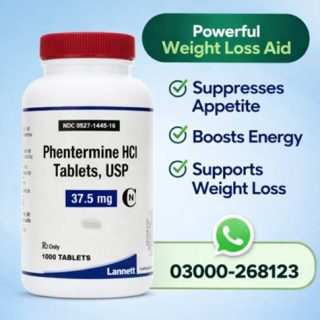 Phentermine Hydrochloride Tablets USP 37.5 Mg Price in Pakistan