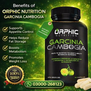 Orphic Nutrition Garcinia Cambogia Price In Pakistan