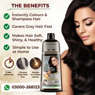 Bolan Clinic Black Hair Color Shampoo Price in Pakistan