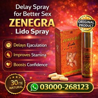 Zenegra Lido Delay Spray Price in Pakistan