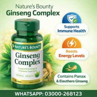 Ginseng Complex Capsules Price in Pakistan