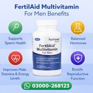 Fairhaven Health FertilAid Multivitamin for Men Price in Pakistan