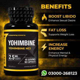 Primaforce Yohimbine HCl Capsules Price in Pakistan