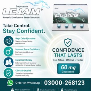 Lejam 60 MG Tablets Price in Pakistan