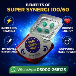 Super Synergi 100/60 Tablets Price in Pakistan