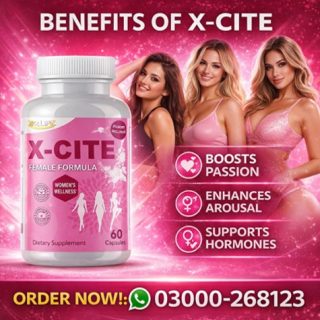 X Cite Female Enhancement Supplement Price In Pakistan