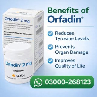 Orfadin 2 mg Capsules Price in Pakistan