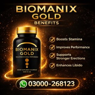 Biomanix Gold Capsule Price in Pakistan