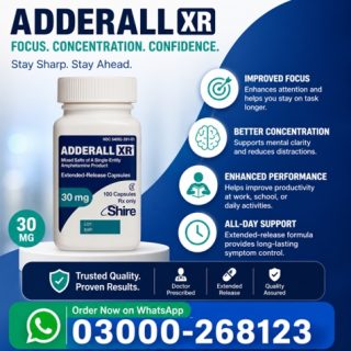 Adderall XR 30Mg Price In Pakistan