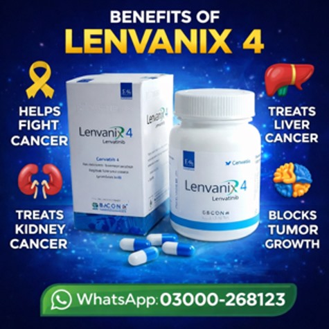 Lenvanix 4Mg Capsule Price in Pakistan