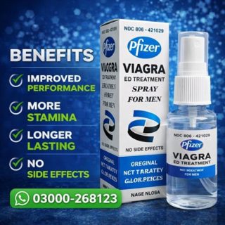 Pfizer Viagra ED Treatment Spray Price in Pakistan