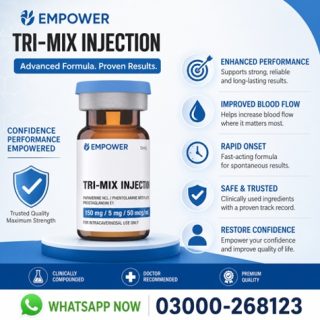Trimix Injection Price in Pakistan