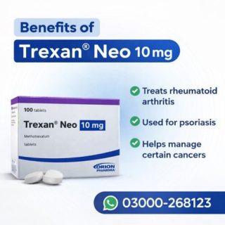 Trexan 100Mg Tablet Price in Pakistan