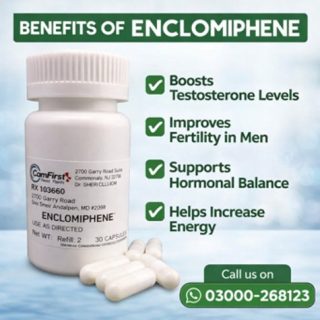 Enclomiphene Capsules in Pakistan