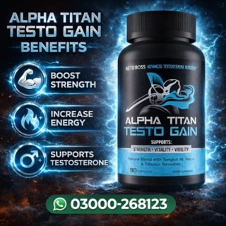 Alpha Titan Testo Gain Price in Pakistan