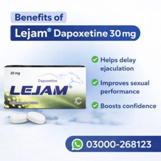 Lejam 30 MG Tablets Price in Pakistan
