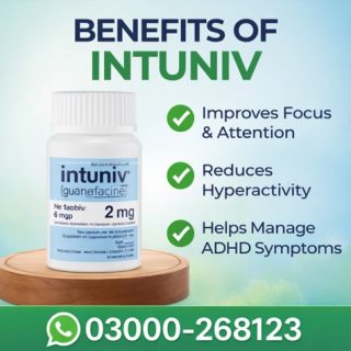 Intuniv Guanfacine 2mg Tablets Price in Pakistan