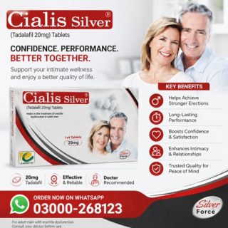 Cialis Silver Tablets Price in Pakistan
