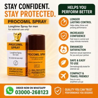 Procomil Delay Spray Price in Pakistan