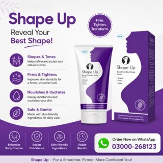 Shape Up Breast Enlargement Cream Price in Pakistan