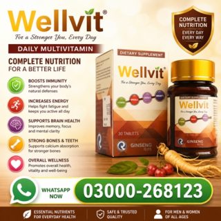 Wellvit Tablets Price in Pakistan
