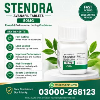 Stendra 50mg Tablets Price in Pakistan