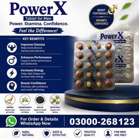 Power X Tablets Price in Pakistan