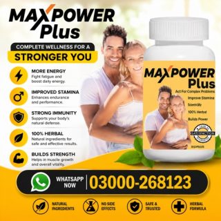 Max Power Plus Capsules Price in Pakistan
