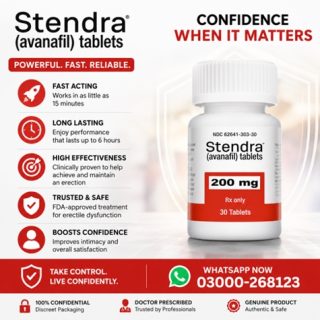 Stendra 200 MG Tablets Price in Pakistan