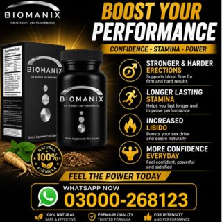 Biomanix Pills Price in Pakistan