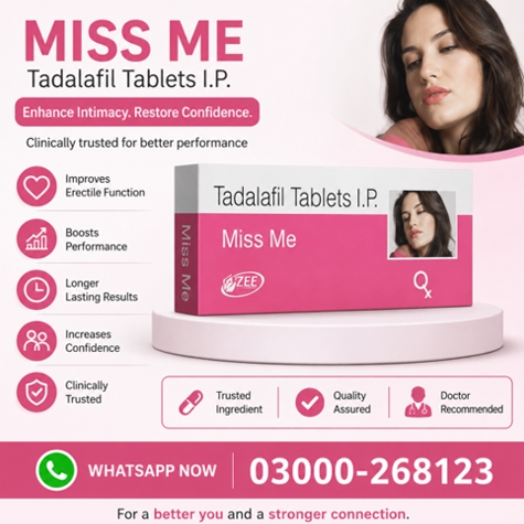 Miss Me Tablets Price in Pakistan