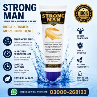 Strong Man Penis Enlargement Cream Price in Pakistan