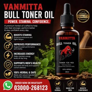 Bull Toner Oil for Men Price in Pakistan
