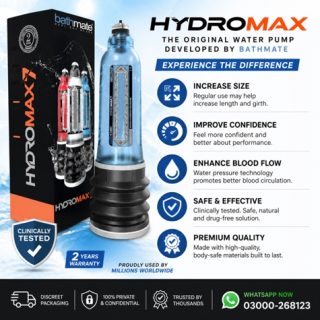 Bathmate Hydromax Pump Price in Pakistan