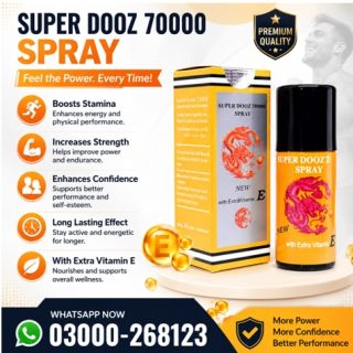 Super Dooz 78000 Delay Spray Price in Pakistan