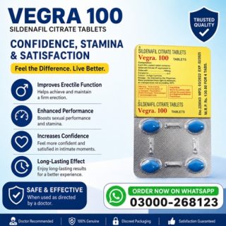 Vega 100 Tablets Price in Pakistan