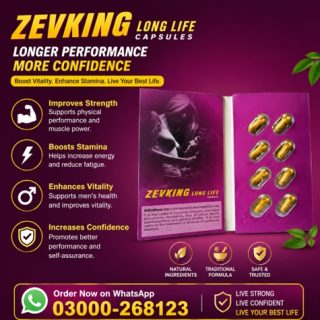 Zevking Dapoxetine Tablets Price in Pakistan