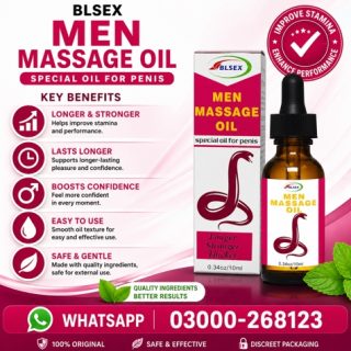 Blsex Men’s Massage Oil Price in Pakistan