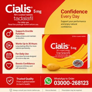 Cialis 5Mg Tablets Price in Pakistan