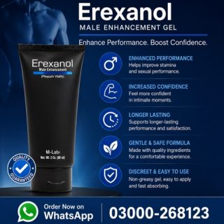 Erexanol Cream Price in Pakistan