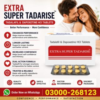 Extra Super Tadarise Tablets Price in Pakistan