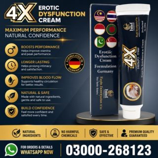 4X Delay Cream Price in Pakistan