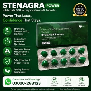 Stenagra Power Tablet Price in Pakistan