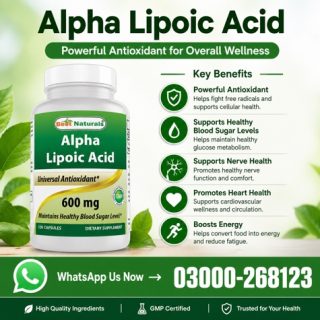 Alpha Lipoic Acid Capsule Price in Pakistan
