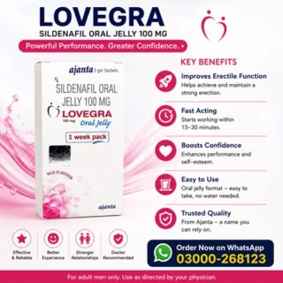 LOVEGRA Oral Jelly Price in Pakistan