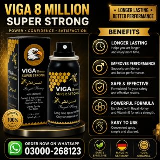 Viga 8 Million Super Strong Delay Spray Price in Pakistan