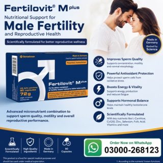 Fertilovit M Plus Capsules Price in Pakistan