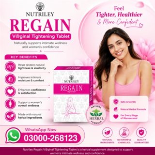 Nutriley Regain Vaginal Tightening Tablet Price in Pakistan